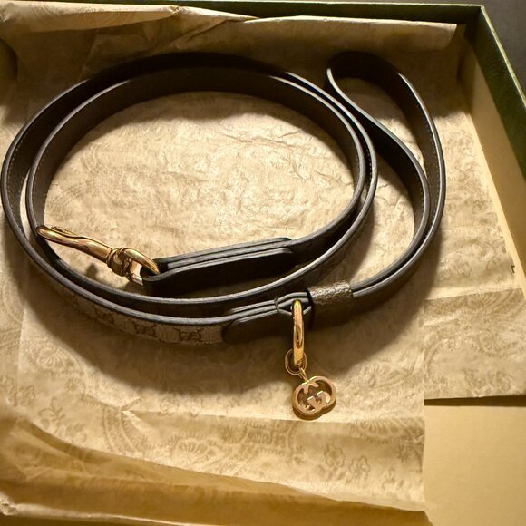 GUCCI MEDIUM PET LEASH - Picture 4 of 12